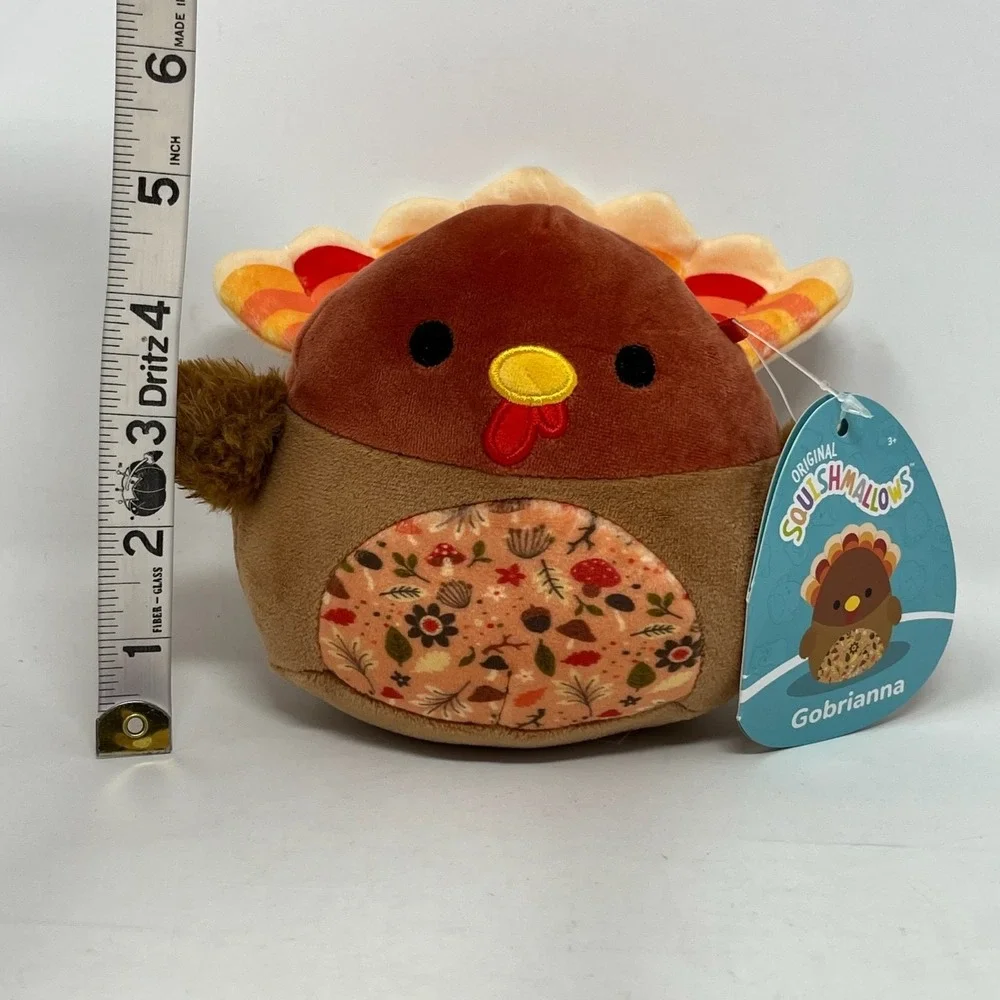 Squishmallows Gobrianna the Turkey Plush Toy Stuffed Animal 5